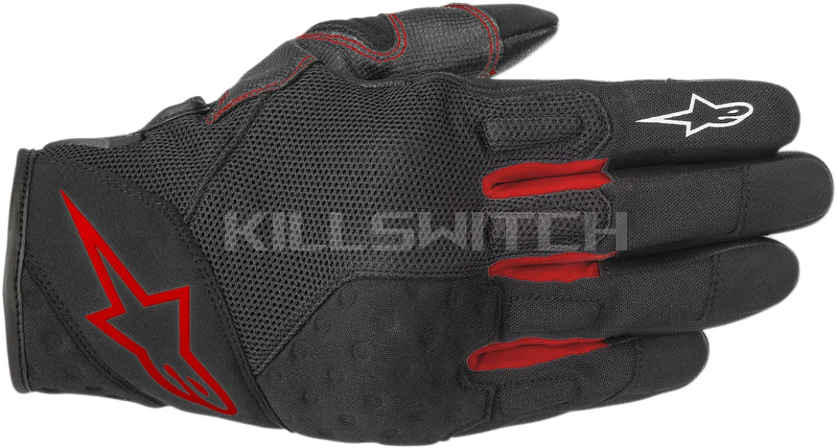 ALPINESTARS Crossland Gloves - Black/Red - 3XL 3566518-13-3X - Gloves