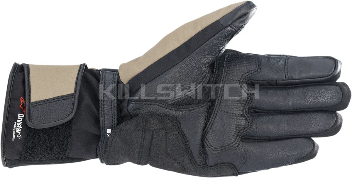 ALPINESTARS Denali Aerogel Drystar® Gloves - Black/Dark Khaki/Fluo Red - XL 3526922-1853-XL - Gloves