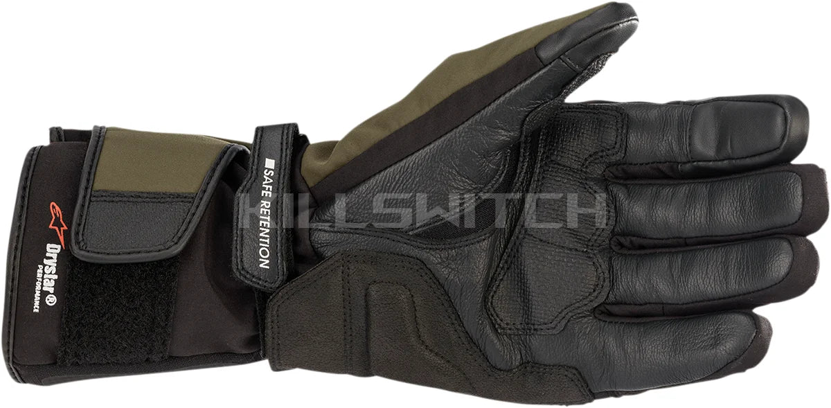 ALPINESTARS Denali Aerogel Drystar® Gloves - Black Forest/Fluo Yellow - 3XL 3526922-1685-3X - Gloves