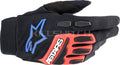 ALPINESTARS Full Bore XT Gloves - Black/Bright Red/Blue - Medium 3563623-1317-M - Gloves