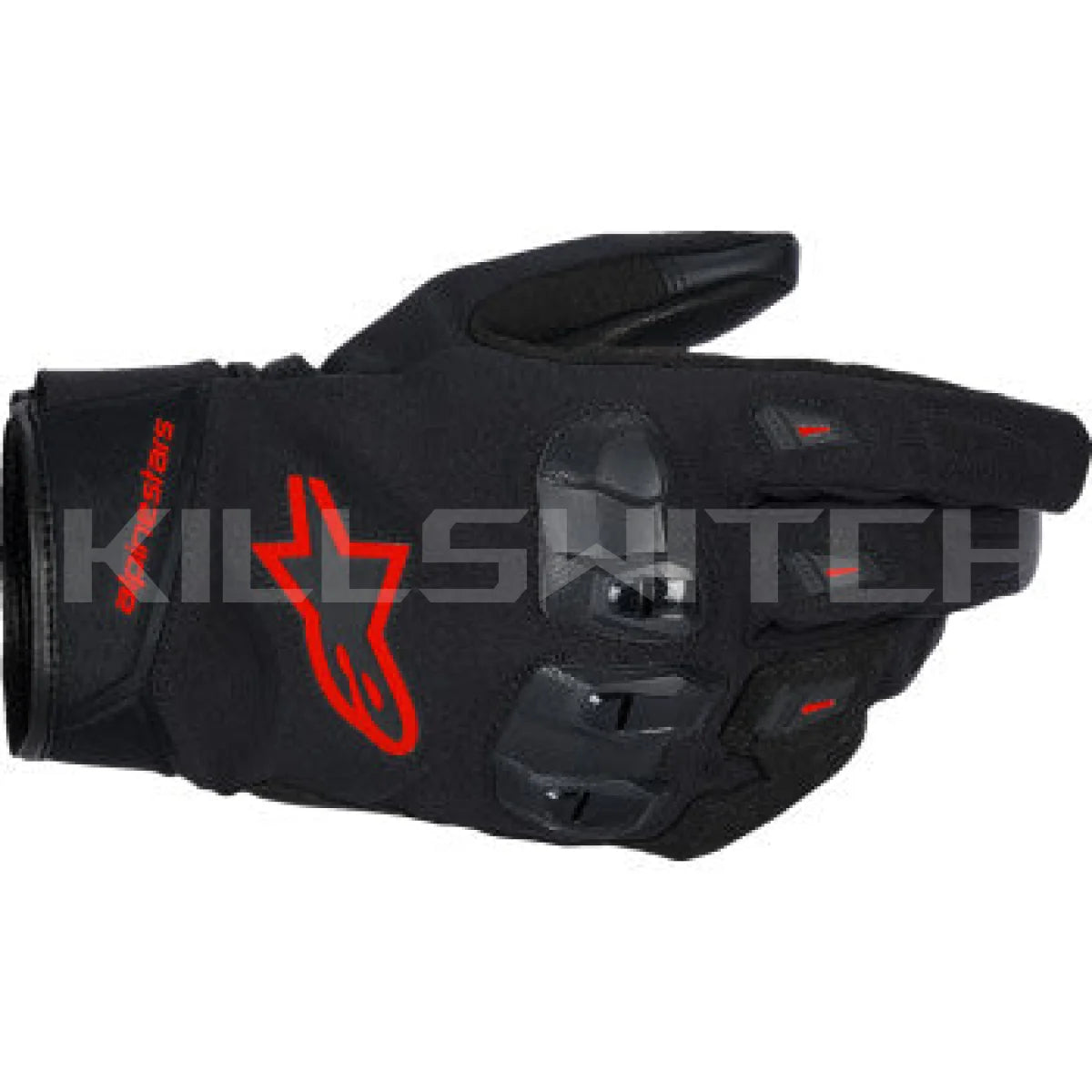 ALPINESTARS Glove Sp X Z Wp Blk/Red Fluo 3xl 3520126-1030-3XL - Gloves