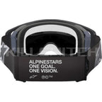 ALPINESTARS GOGGLES Supertech Goggle - Corp - Black/Gray - ABS Vision - Silver Mirror 5100325-1513 - Goggles