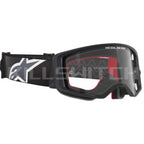 ALPINESTARS GOGGLES Supertech Goggle - Corp - Black/Gray - Clear 5100125-1507 - Goggles