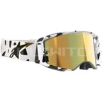 ALPINESTARS GOGGLES Supertech Goggle - Corp - White/Gold - ABS Vision - Gold Mirror 5100325-2044 - Goggles