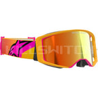 ALPINESTARS GOGGLES Supertech Goggle - Corp - Yellow/Pink - ABS Vision - Red Mirror 5100325-5023 - Goggles