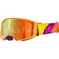 ALPINESTARS GOGGLES Supertech Goggle - Corp - Yellow/Pink - ABS Vision - Red Mirror 5100325-5023 - Goggles