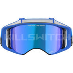 ALPINESTARS GOGGLES Supertech Goggle - Stream - Blue - Blue Mirror 5100625-7271 - Goggles