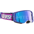 ALPINESTARS GOGGLES Supertech Vision Goggle - Vista - Purple Fluo/Pink - Blue Mirror Lens 5100226-3152