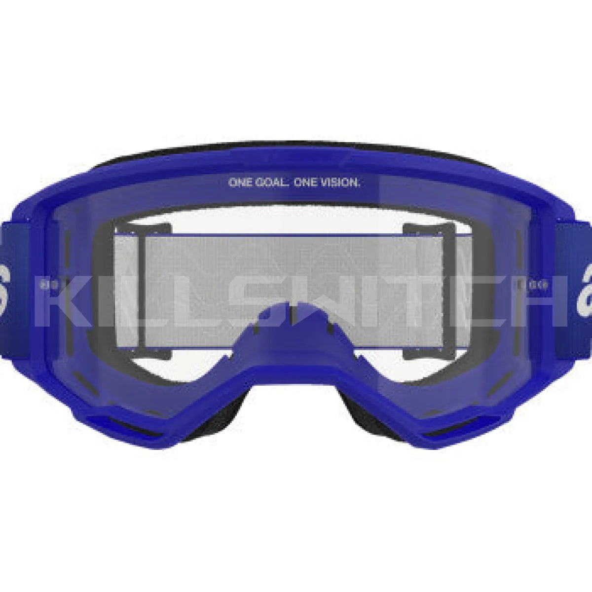 ALPINESTARS GOGGLES Vision 3 Goggle - Wordmark - Blue - Clear Lens 5103325-7189