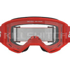 ALPINESTARS GOGGLES Vision 3 Goggle - Wordmark - Red - Clear Lens 5103325-3067