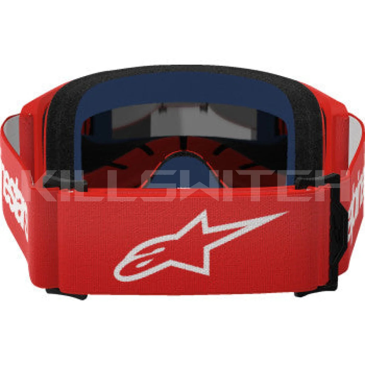 ALPINESTARS GOGGLES Vision 3 Goggle - Wordmark - Red - Silver Mirror 5103325-3094 - Goggles