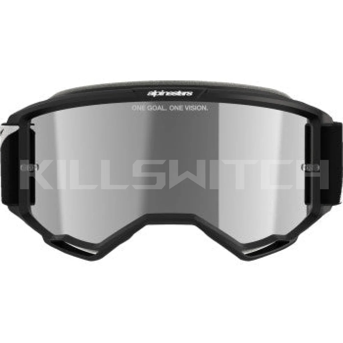 ALPINESTARS GOGGLES Vision 5 Goggle - Corp - Black - Silver Mirror 5101825-1456 - Goggles