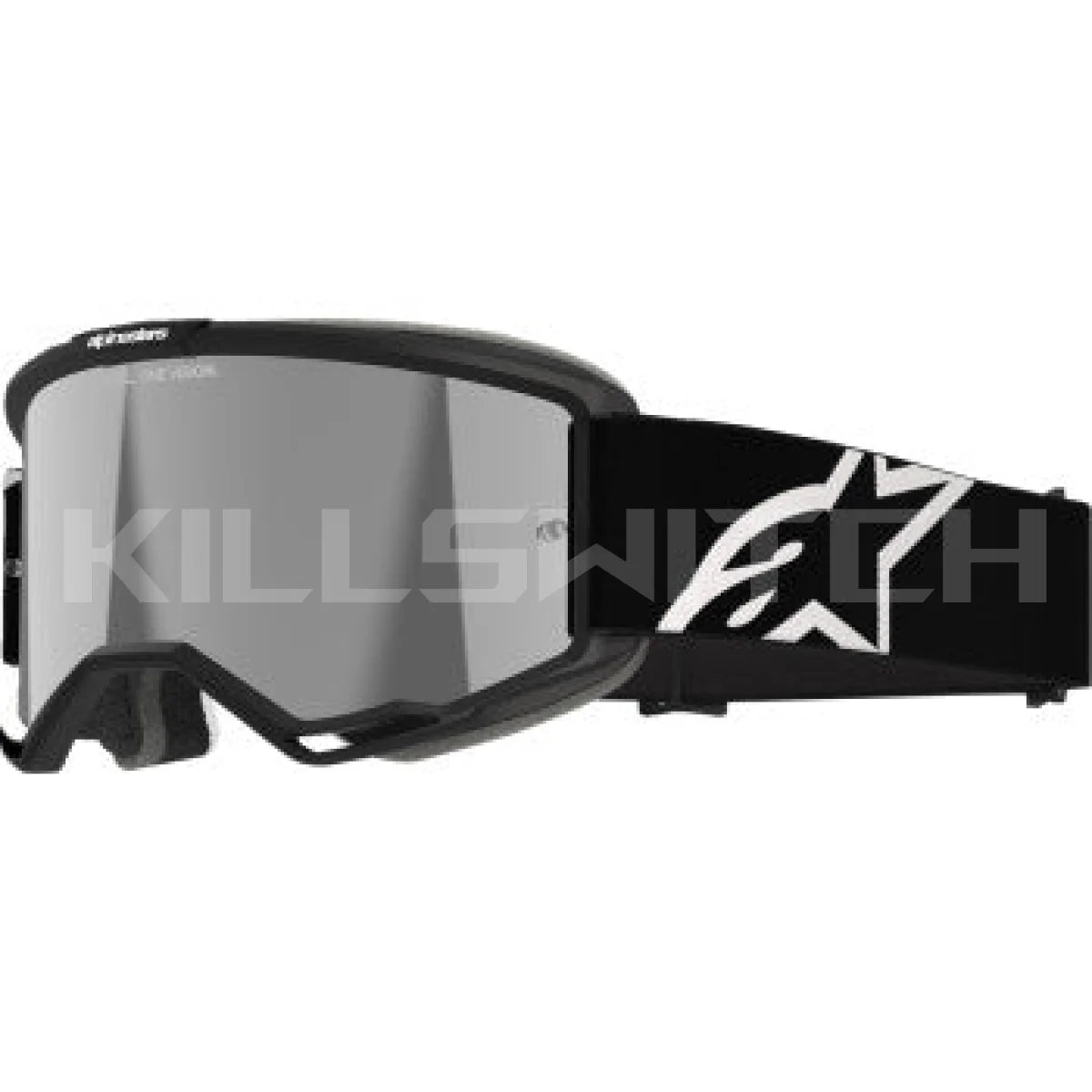 ALPINESTARS GOGGLES Vision 5 Goggle - Corp - Black - Silver Mirror 5101825-1456 - Goggles
