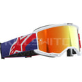 ALPINESTARS GOGGLES Vision 5 Goggle - Corp - Red/Purple - Red Mirror Lens 5101825-3154