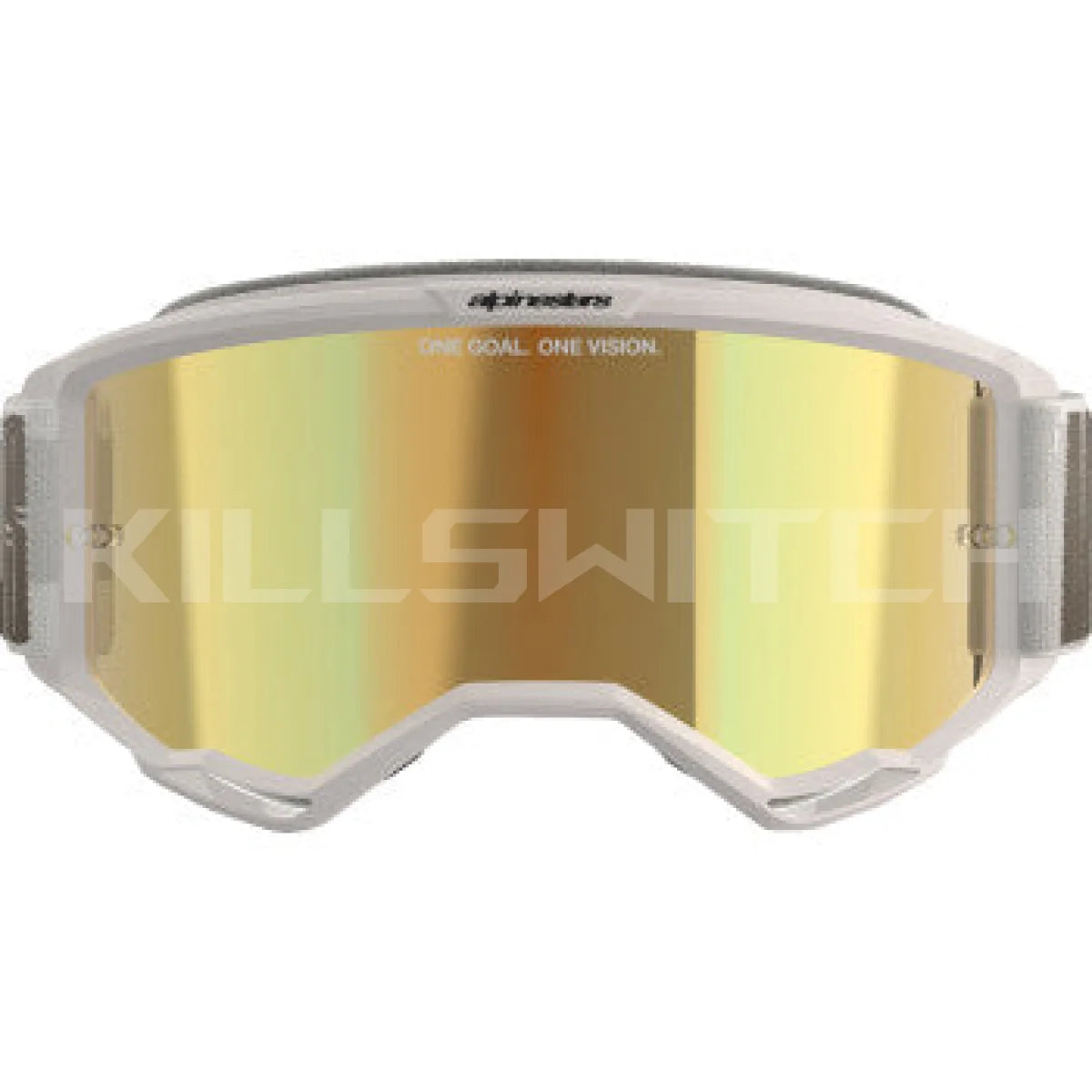 ALPINESTARS GOGGLES Vision 5 Goggle - Hollow - Wind - Gold Mirror 5102225-7311 - Goggles