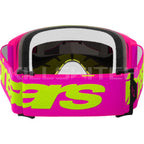 ALPINESTARS GOGGLES Vision 5 Goggle - Wordmark - Pink/Yellow Fluo - Red Mirror 5102425-3085 - Goggles