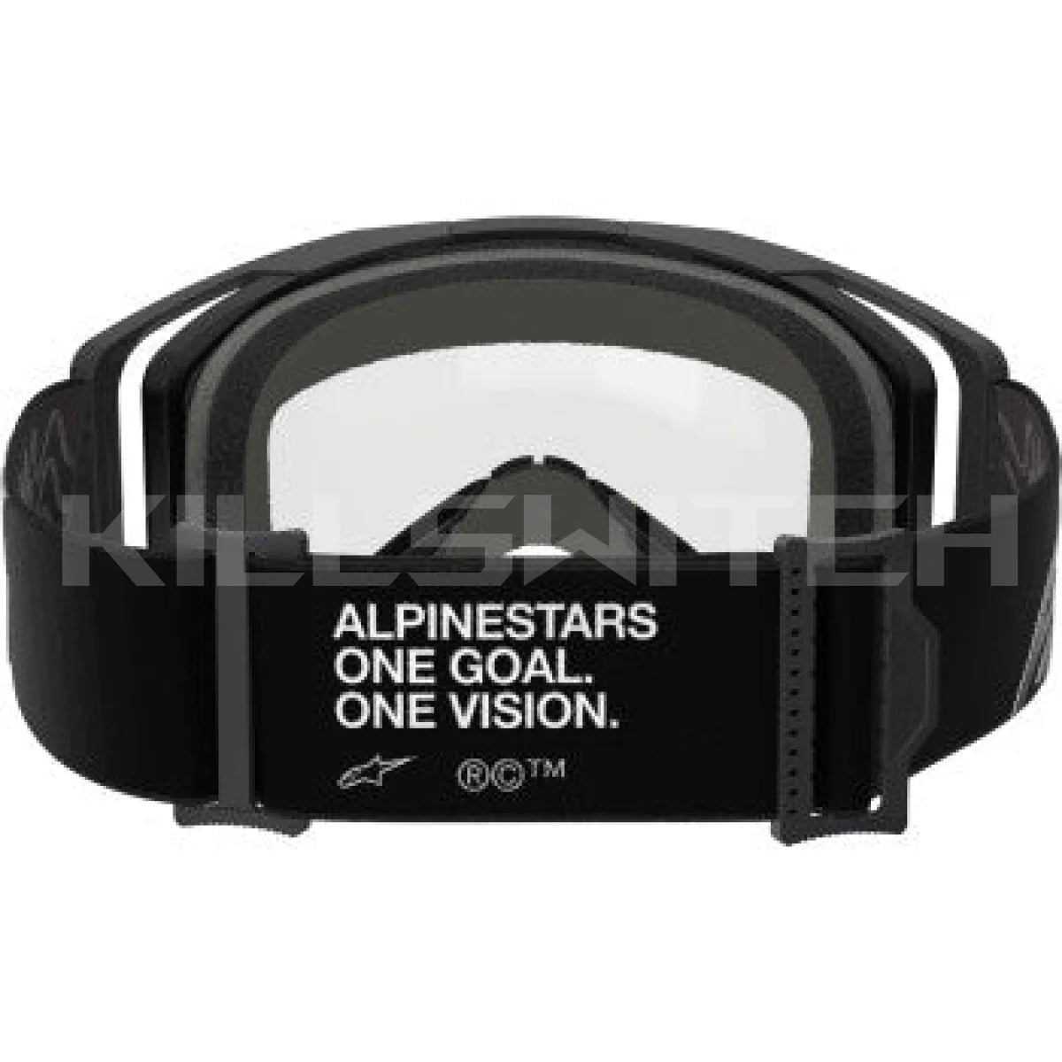 ALPINESTARS GOGGLES Vision 8 Goggle - Corp - Black - Clear 5100825-1425 - Goggles