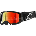ALPINESTARS GOGGLES Vision 8 Goggle - Corp - Black - Red Mirror 5101625-1446 - Goggles