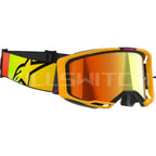 ALPINESTARS GOGGLES Vision 8 Goggle - Corp - Yellow/Pink - Red Mirror 5101625-5023 - Goggles