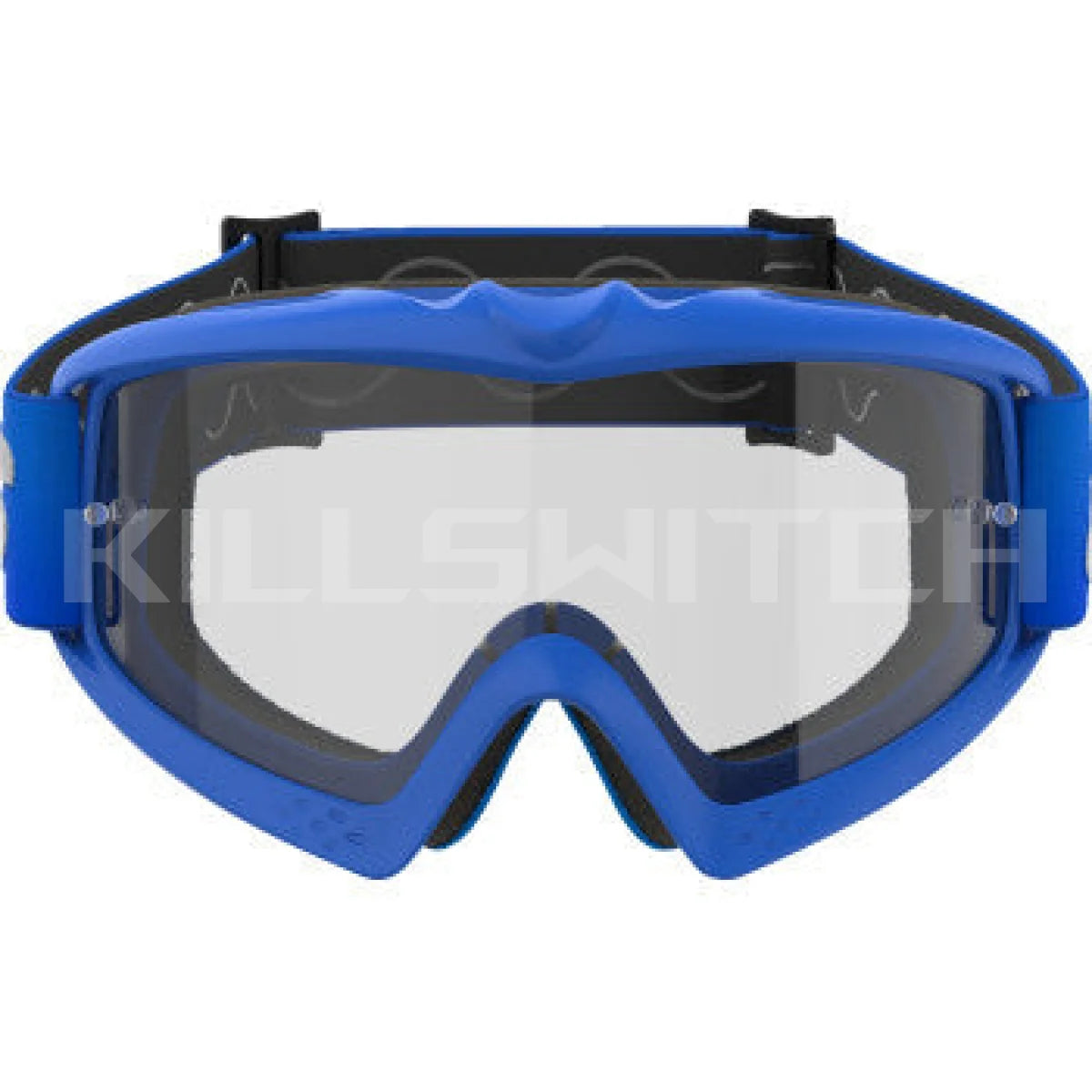 ALPINESTARS GOGGLES Youth Vision Goggle - Blaze - Blue - Clear Lens 5140325-7189