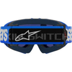 ALPINESTARS GOGGLES Youth Vision Goggle - Blaze - Blue - Blue Mirror 5140425-7271 - Goggles