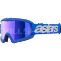 ALPINESTARS GOGGLES Youth Vision Goggle - Blaze - Blue - Blue Mirror 5140425-7271 - Goggles