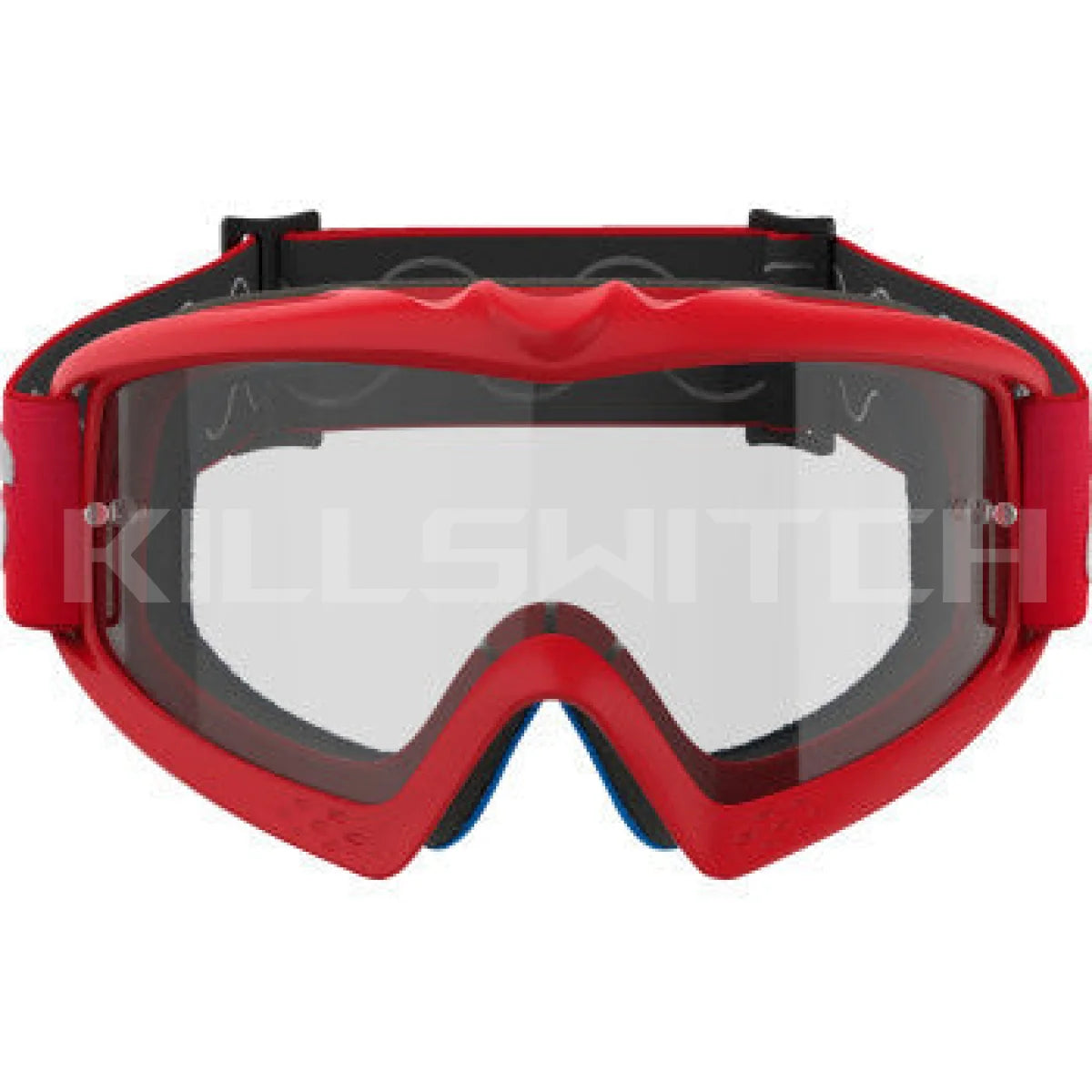 ALPINESTARS GOGGLES Youth Vision Goggle - Blaze - Red - Clear Lens 5140325-3067