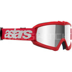 ALPINESTARS GOGGLES Youth Vision Goggle - Blaze - Red - Silver Mirror 5140425-3094 - Goggles