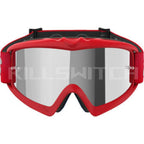 ALPINESTARS GOGGLES Youth Vision Goggle - Blaze - Red - Silver Mirror 5140425-3094 - Goggles