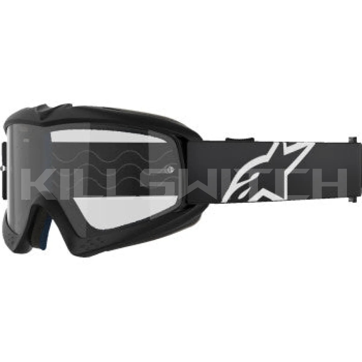 ALPINESTARS GOGGLES Youth Vision Goggle - Corp - Black - Clear 5140125-1425 - Goggles