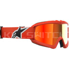 ALPINESTARS GOGGLES Youth Vision Goggle - Corp - Orange - Red Mirror 5140225-480 - Goggles