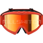 ALPINESTARS GOGGLES Youth Vision Goggle - Corp - Orange - Red Mirror 5140225-480 - Goggles
