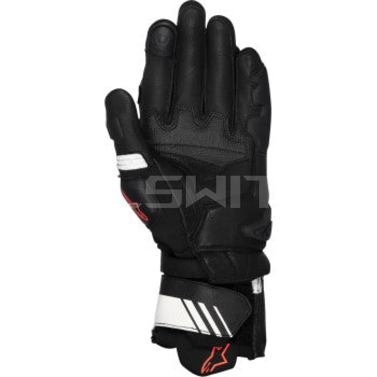 ALPINESTARS GP Plus R V3 Leather Gloves - Black/White/Fluo Red - 2XL 3550825-1231-2X - Gloves