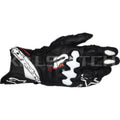 ALPINESTARS GP Plus R V3 Leather Gloves - Black/White - Medium 3550825-12-M - Gloves