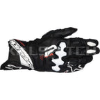 ALPINESTARS GP Plus R V3 Leather Gloves - Black/White - Medium 3550825-12-M - Gloves