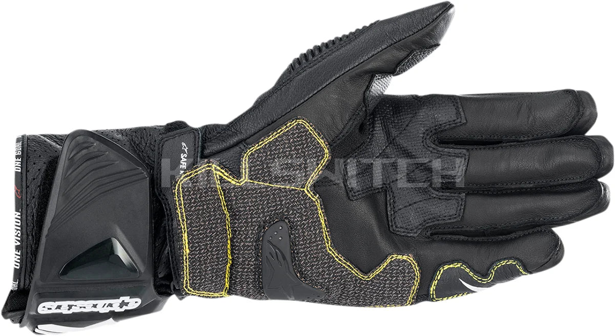 ALPINESTARS GP Tech v2 Gloves - Black/White - 3XL 3556622-12-3X - Gloves