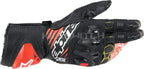 ALPINESTARS GP Tech V2 S Gloves - Black/White/Fluo Red - 2XL 3556422-1231-2X - Gloves