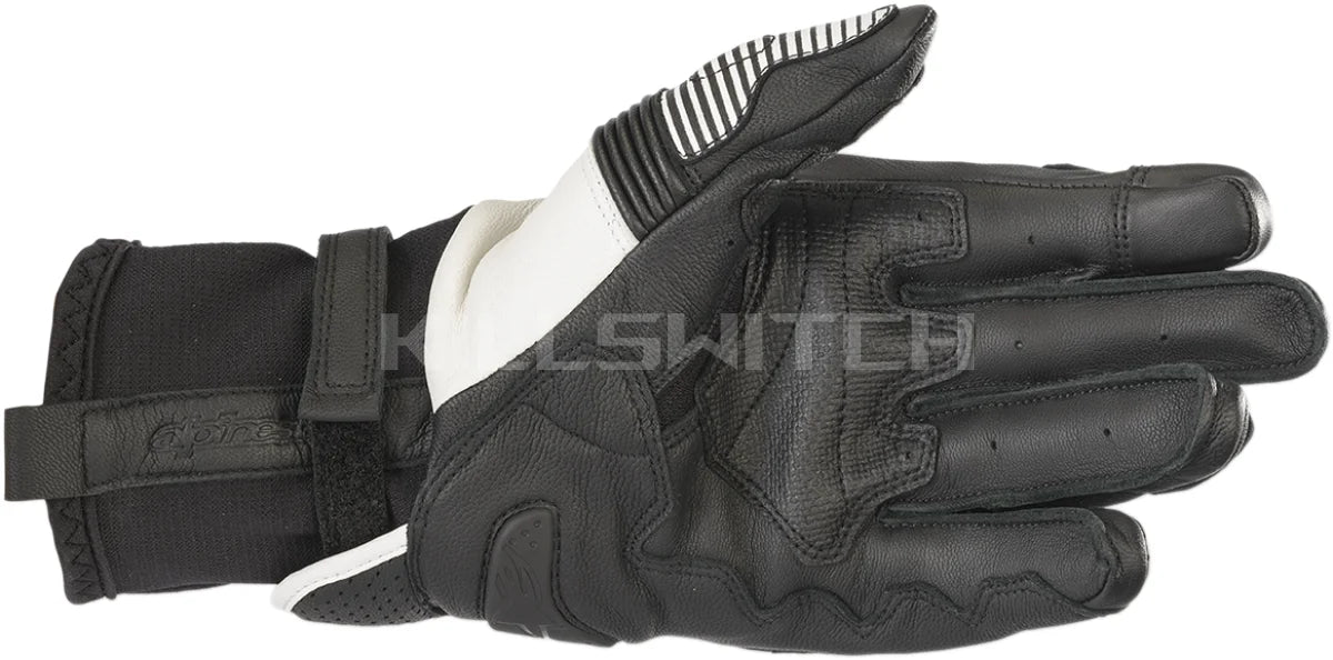 ALPINESTARS GPX V2 Gloves - Black/White - 2XL 3567219-12-XXL - Gloves