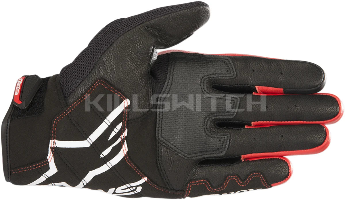 ALPINESTARS Honda SMX-2 Air Carbon V2 Gloves - Black/Red - 3XL 3567818-13-3X - Gloves