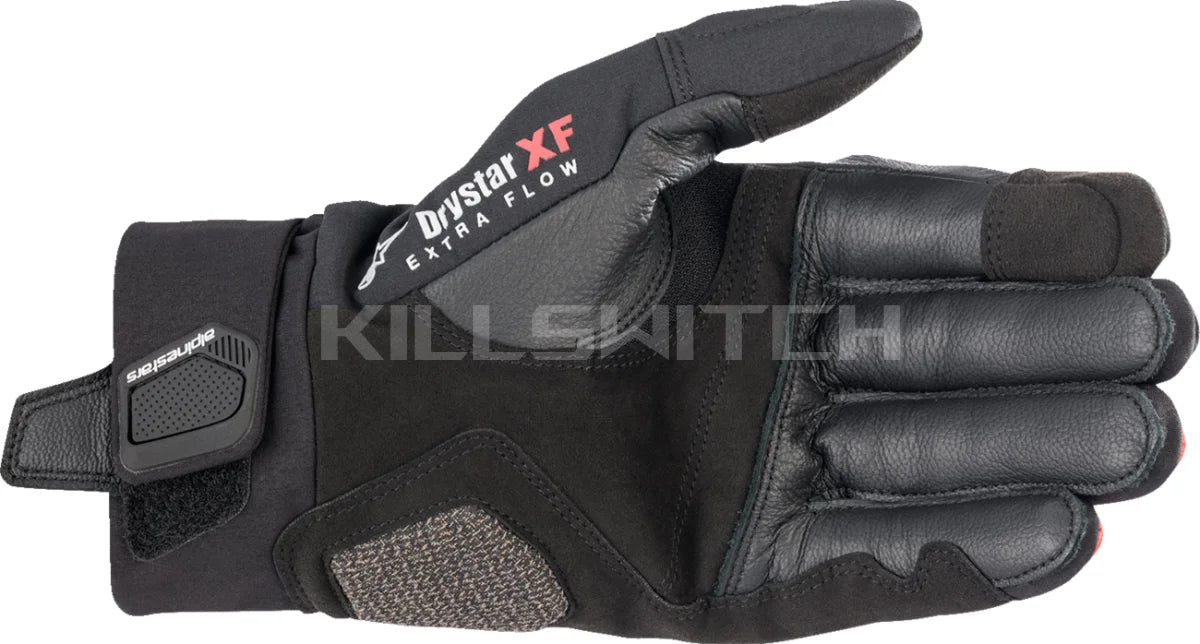 ALPINESTARS Hyde XT DrystarXF® Gloves - Black/Bright Red - Small 3522523-1303-S - Gloves