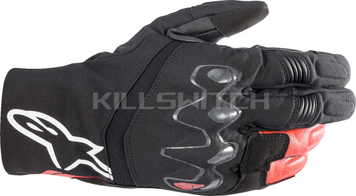 ALPINESTARS Hyde XT DrystarXF® Gloves - Black/Bright Red - Small 3522523-1303-S - Gloves
