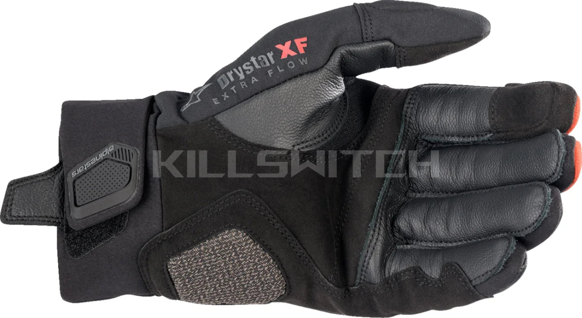ALPINESTARS Hyde XT DrystarXF® Gloves - Fire Red/Black - Medium 3522523-3131-M - Gloves
