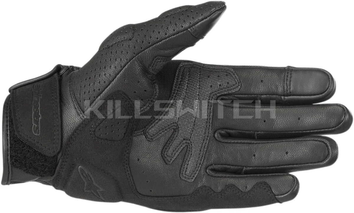ALPINESTARS Mustang V2 Gloves - Black - 3XL 3566118-1100-3X - Gloves