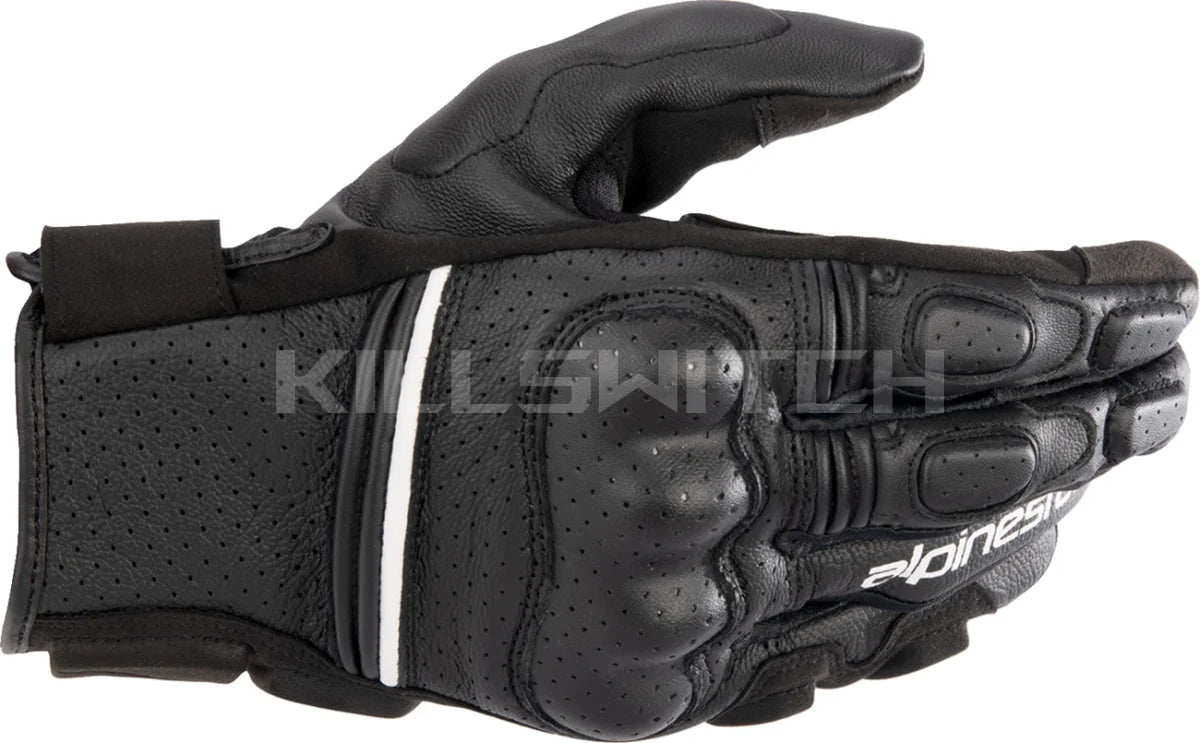 ALPINESTARS Phenom Air Gloves - Black/White - Small 3571723-12-S - Gloves