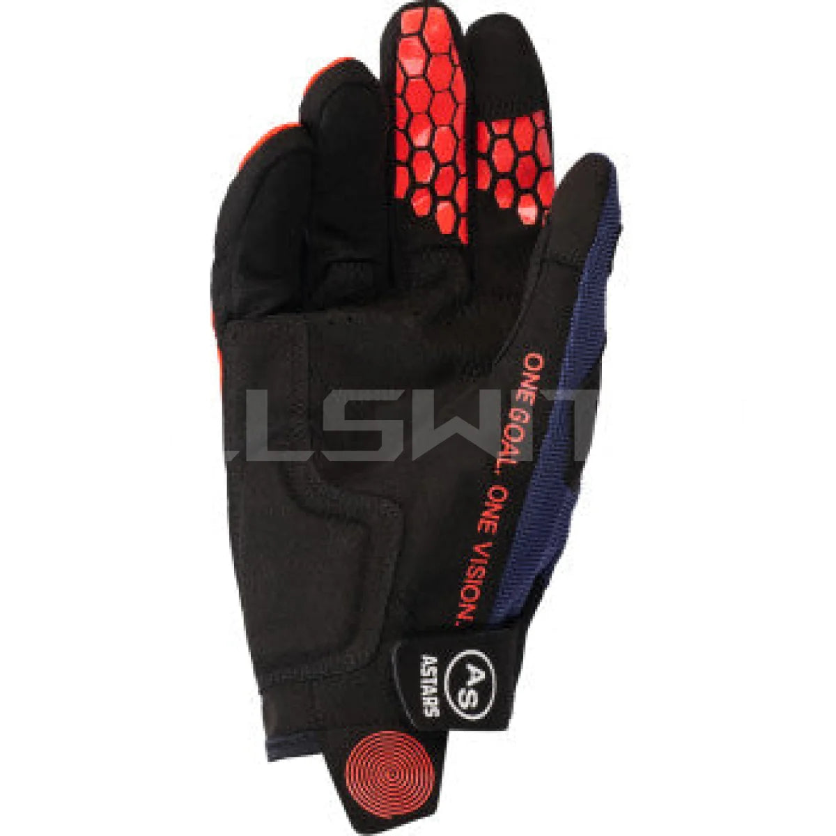 ALPINESTARS Pro-Dura Gloves - Navy/Hot Orange/White - Medium 3560425-7162-M - Gloves