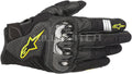 ALPINESTARS SMX-1 Air V2 Gloves - Black/Fluo Yellow - Small 3570518-155-S - Gloves