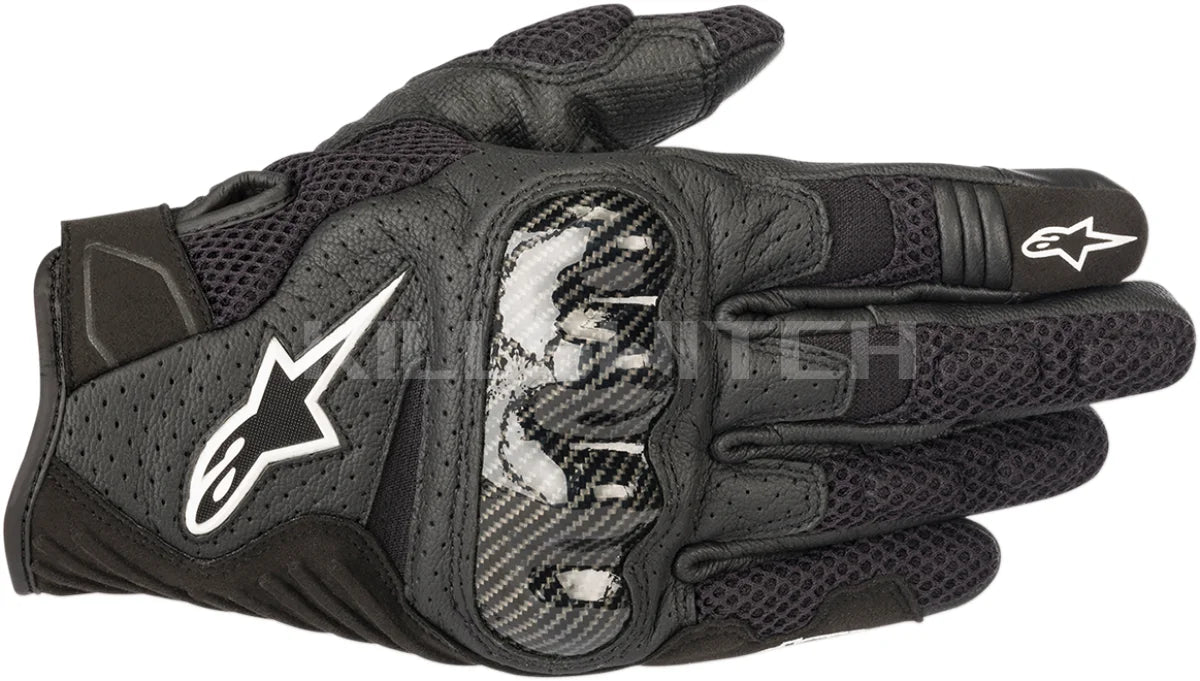 ALPINESTARS SMX-1 Air V2 Gloves - Black - Small 3570518-10-S - Gloves