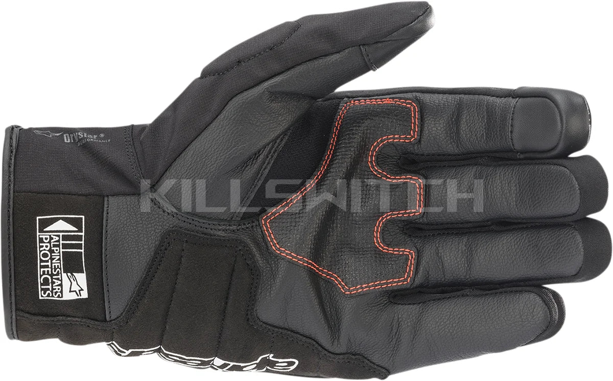 ALPINESTARS SMX Z Drystar® gloves - Black/Fluo Red - XL 3527421-1030-XL - Gloves