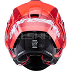 ALPINESTARS Supretech R10 Helmet - 22.06 - Arius - Gloss - Black/White/Double Red - Medium 8203926-1683-M - Helmets