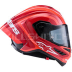 ALPINESTARS Supretech R10 Helmet - 22.06 - Arius - Gloss - Black/White/Double Red - Medium 8203926-1683-M - Helmets